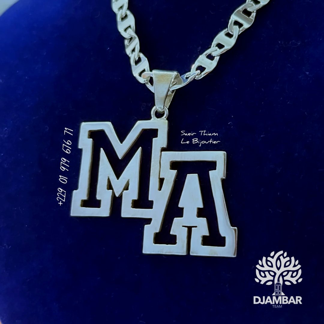 Collier en argent — Saeir Thiam Bijouterie, Cotonou
